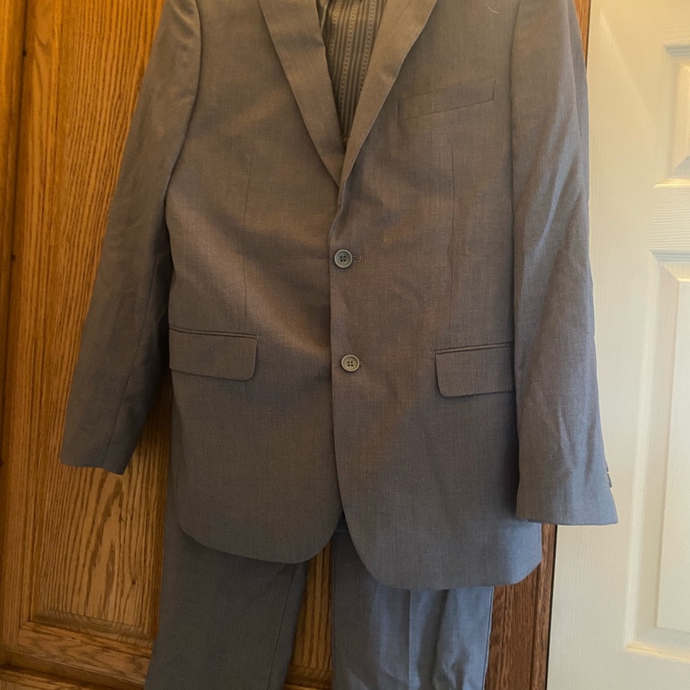 Giorgio Fiorelli Men's Slate Gray Two-Button Suit